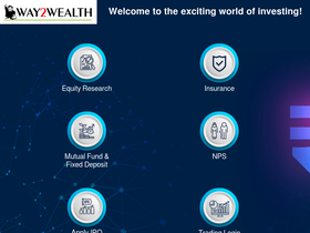 'way2wealth.com' screenshot