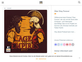 'stayforever.de' screenshot