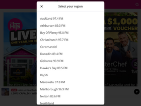 'thehits.co.nz' screenshot