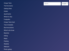 'cinqueterre.eu.com' screenshot