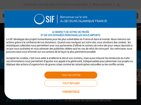 'secours-islamique.org' screenshot