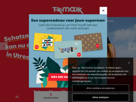 'tkmaxx.nl' screenshot