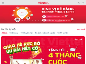 'naptien.viettel.vn' screenshot