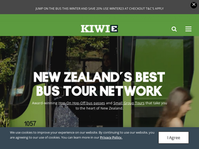 'kiwiexperience.com' screenshot