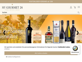 'mygourmet24.de' screenshot