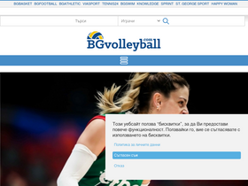 'bgvolleyball.com' screenshot