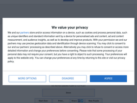 'puzzle-galaxies.com' screenshot
