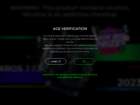 'vaporesso.com' screenshot