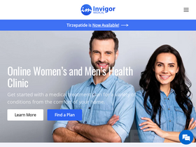 'invigormedical.com' screenshot