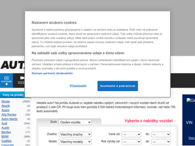'autanet.cz' screenshot