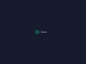 'b2pay.io' screenshot