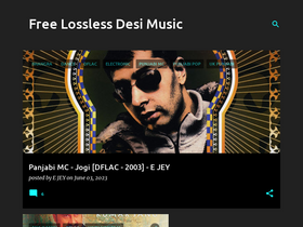 'hindi-lossless.blogspot.com' screenshot