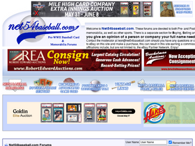 'm.net54baseball.com' screenshot