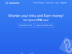 'safelinku.com' screenshot