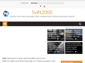'svet2000.cz' screenshot