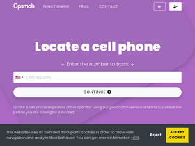 'gpsmob.com' screenshot