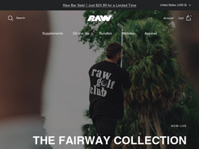 'getrawnutrition.com' screenshot