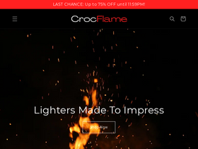 'crocflame.co' screenshot