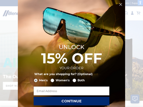 'blenderseyewear.com' screenshot