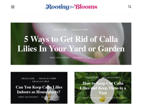 'rootingforblooms.com' screenshot