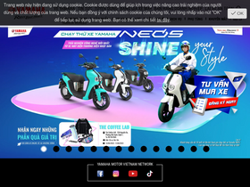 'yamaha-motor.com.vn' screenshot