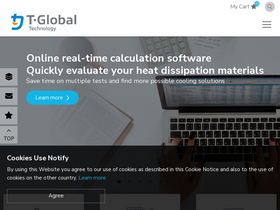 'tglobalcorp.com' screenshot