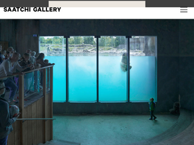 'saatchigallery.com' screenshot