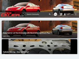 'newcelica.org' screenshot