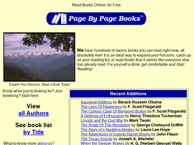 'pagebypagebooks.com' screenshot