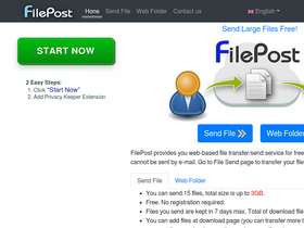 'file-post.net' screenshot