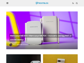 'rootblog.pl' screenshot