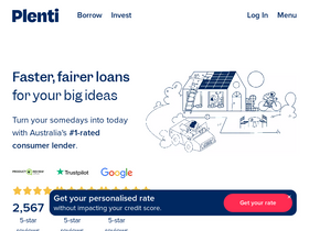 'plenti.com.au' screenshot