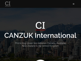 'canzukinternational.com' screenshot