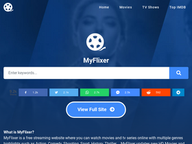 'myflixer.pw' screenshot