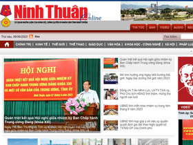 'baoninhthuan.com.vn' screenshot