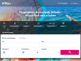 'esky.at' screenshot