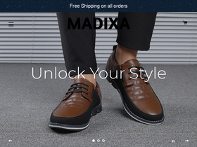 Madixa homepage screenshot