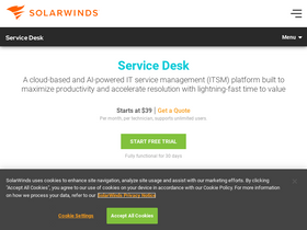 'samanage.com' screenshot