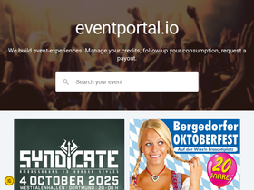 'eventportal.io' screenshot