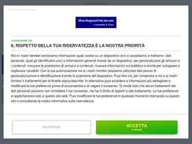'marchegianionline.net' screenshot