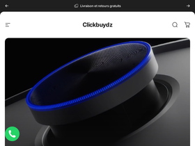 Clickbuydz website screenshot
