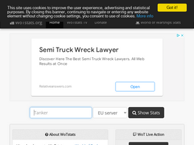 'wotstats.org' screenshot