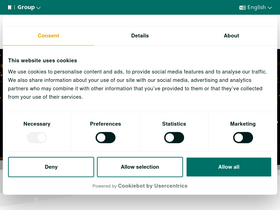 'pumps.netzsch.com' screenshot