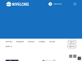 'novelcake.com' screenshot