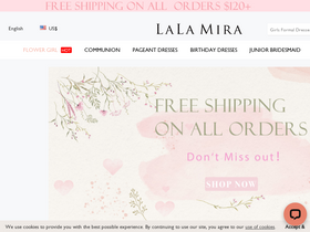 'lalamira.com' screenshot