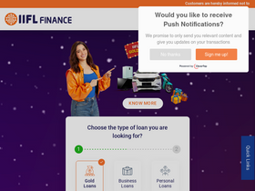 'iifl.com' screenshot