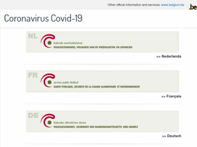 'info-coronavirus.be' screenshot