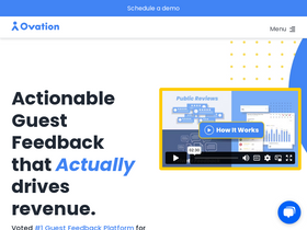 'ovationup.com' screenshot