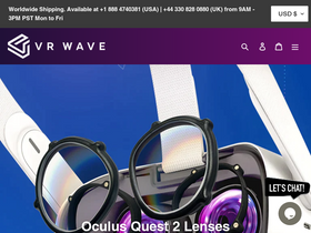 'vr-wave.store' screenshot