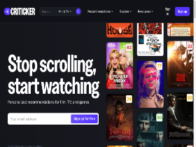 'criticker.com' screenshot